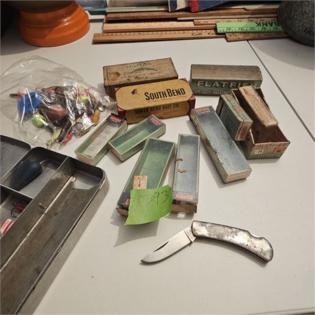 Collectable Boxes for fishing lures