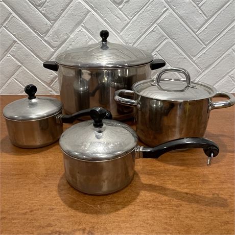 Farberware & Ikea Stainless Steel Pots