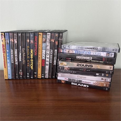 Lot of DVD's - Mainly Action Movies