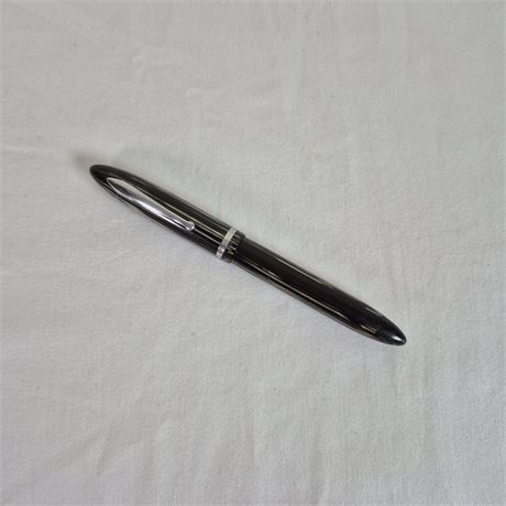 c1930s Sheaffer Admiral Fountain Pen - Black, Touchdown Filler