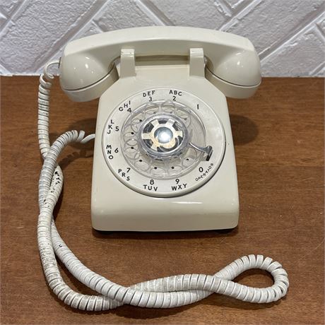 Vintage Western Electric Rotary Desk Telephone