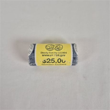 UNC 2000 Sacagawea Golden Dollar Roll First Year Minting- Sealed U.S. Mint