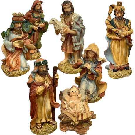 Resin Nativity Set