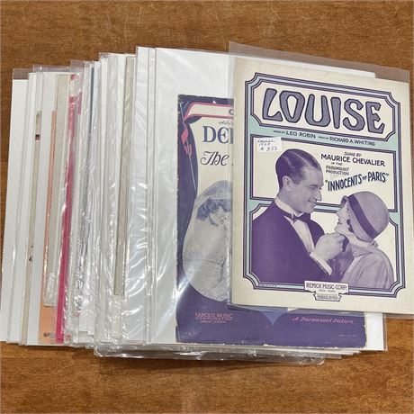Vtg Song Books / Music Sheets