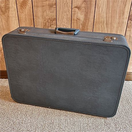 Vintage Monarch Hard-Shell Suitcase