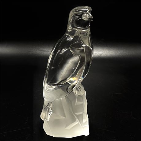 Bleikristall Germany 24% Crystal Perched Bird Figurine/Paperweight