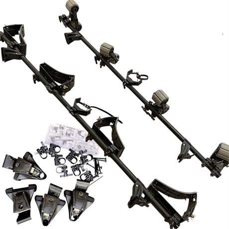 Yakima Rooftop Carrier for 2 Kayaks -Crossbars, Towers, Saddles, Hully Rollers
