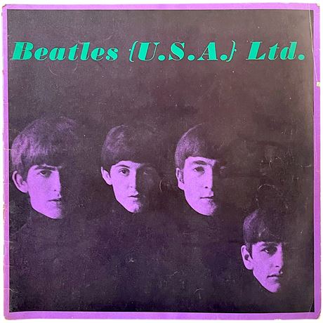 1964 The Beatles U.S.A. Ltd. Tour Photo Program Book