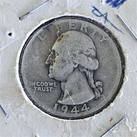 1944   Washington Quarter Silver