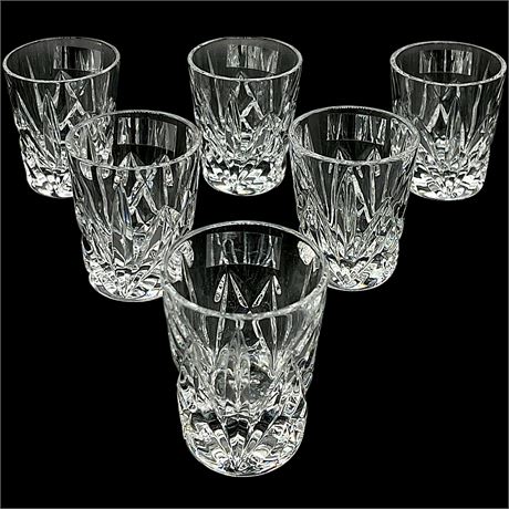 (6) Waterford Marquis Cut Crystal Shot Glasses