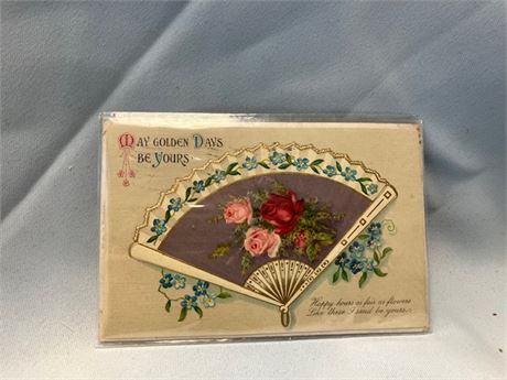 Vintage Flower Card