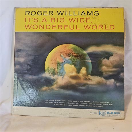 It's A Big, Wide, Wonderful World" by Roger Williams.
