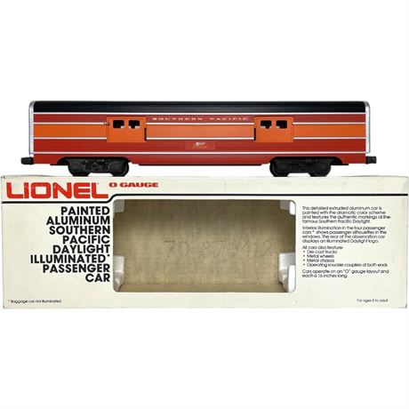 Lionel Southern Pacific Observation Car w/ Box
