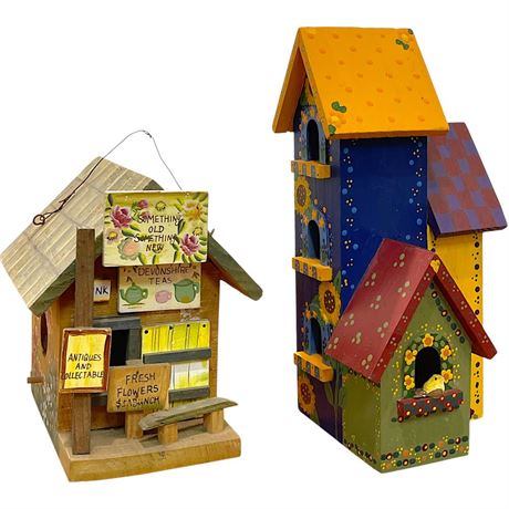 Wooden Handcrafted Birdhouses