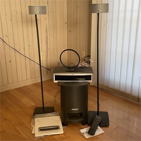 X - Bose 3-2-1 Series II DVD Home Entertainment System