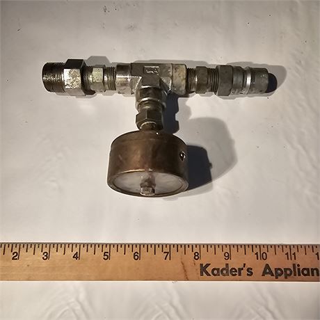 Vintage pressure gauge