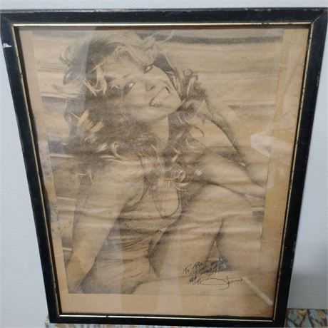 Farrah Fawcett photograph of the American model and actress Farrah Fawcett