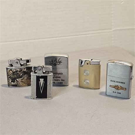 (5) Various Lighters Collection