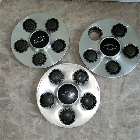 chevy wheel center hub cover