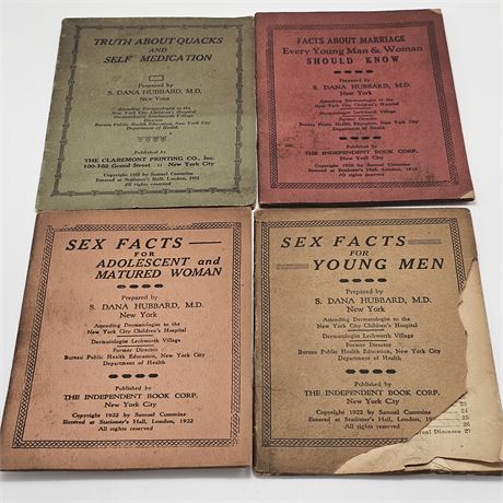 1920's Self Help & Sex Ed Booklets