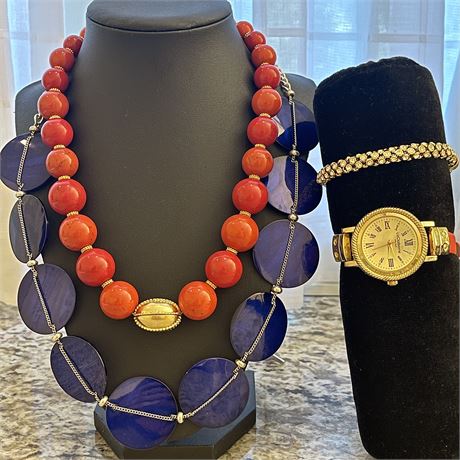 Fashion Jewelry by Micheal Kors, Liz Claiborne, Ralph Lauren & Kenneth Cole