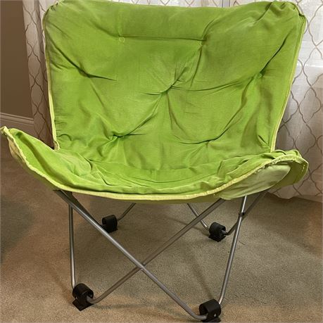 Lime Green Folding Chair