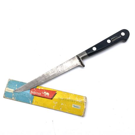 Vintage Sabaier 4 Star Collectors Knife