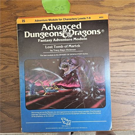 Dungeons Dragons Lost Tomb of Martek