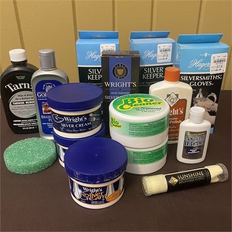 Silver, Brass & Other Metals Cleaners / Polishers