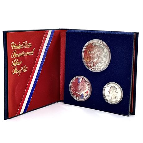 1976 United States S Bicentennial Silver Proof Coin Set