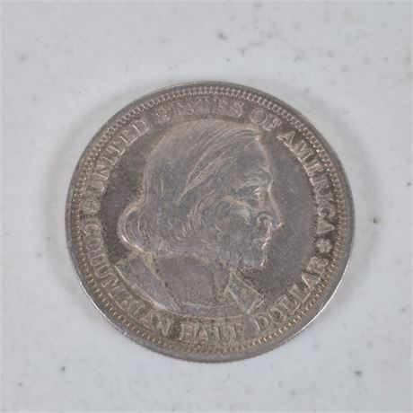 1893 Columbian Exposition Half Dollar (90% Silver)