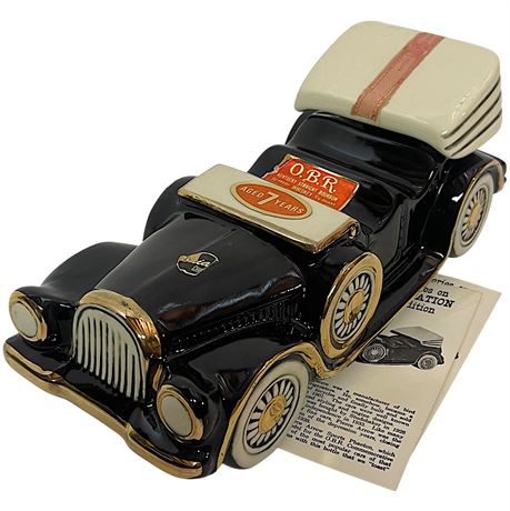 1932 O.B.R. Pierce Arrow Sports Phaeton Decanter w/ Original Box & Paperwork