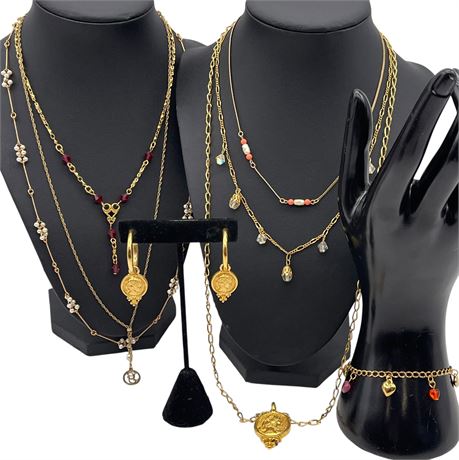 Avon Gold-Toned Costume Jewelry