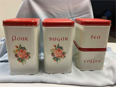 Vintage Canister Set