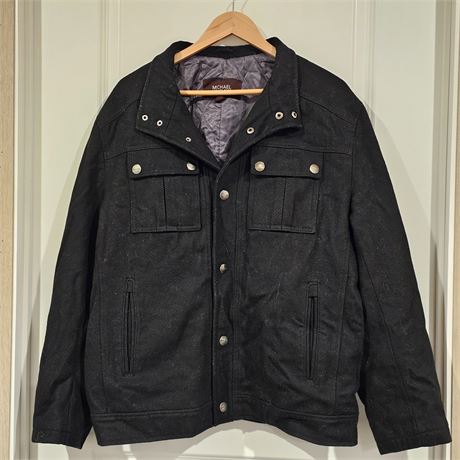 Michael Kors Men's 60% Wool Lined Jacket