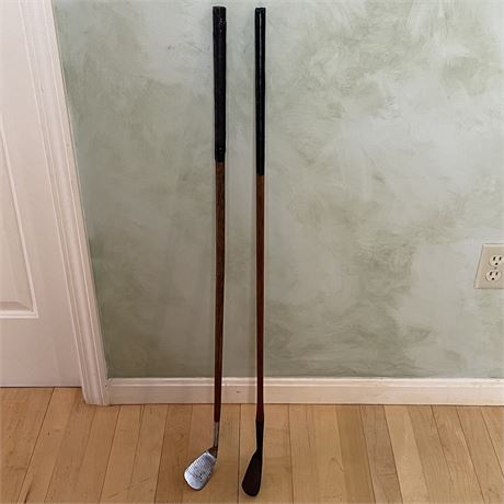 Wright & Ditson and AG Spalding Bros. Vintage Golf Clubs