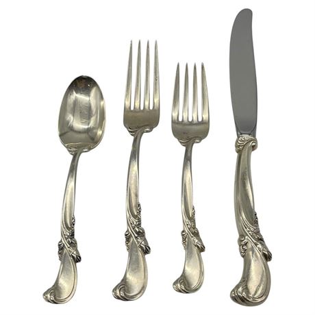 1950s Sterling Silver Waltz of Spring 4 pc Serving Set
