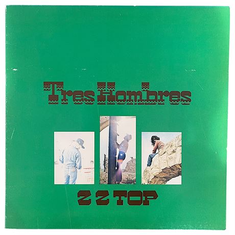 1973 ZZ Top "Tres Hombres" Vinyl Record