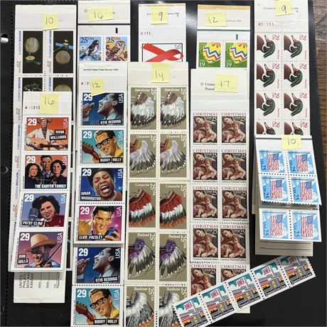 Random Partial Stamp Books