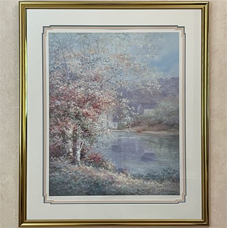 Rowena Dodge Anders Signed and Numbered framed "Reflexctions" Print