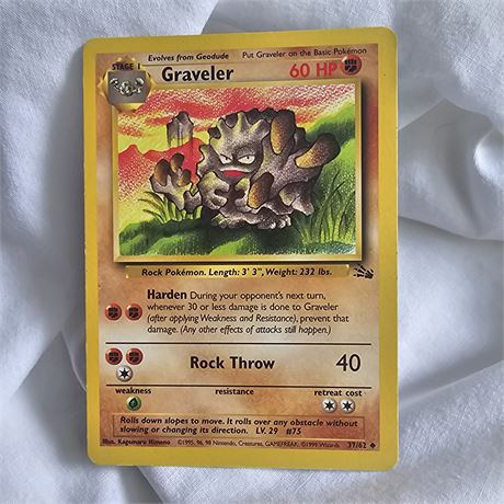 Graveler Pokémon Trading Card