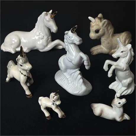 Collectors Mini Unicorn Figurines Bundle
