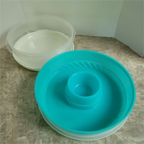 Covered Chip Bowl and Covered Bowl