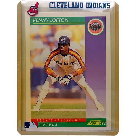 1992 Kenny Lofton #845 Baseball Card