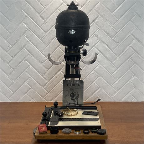 Vtg Leitz Focomat 1a 35mm Film Darkroom Enlarger w/ Accessories