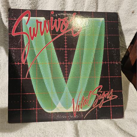 Vital Signs" vinyl record album by the band Survivor.