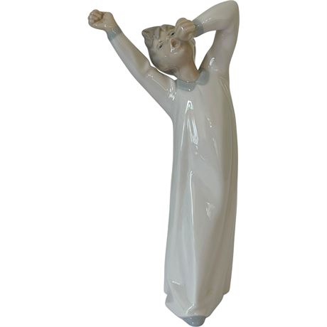Lladro "Boy Awakening" Porcelain Figurine