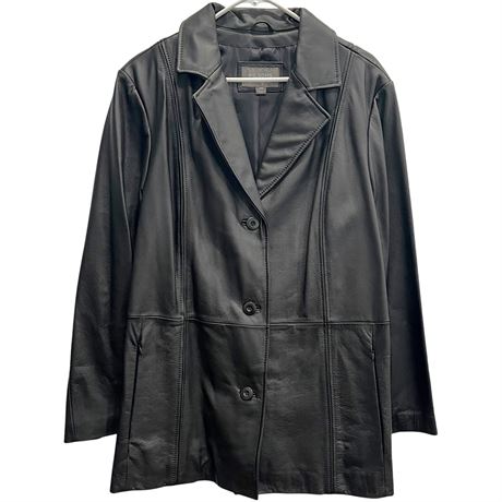 NTW Wilsons Leather Size 2X Women's Button-Up Jacket