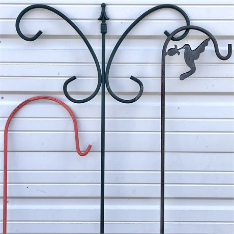 Iron Shepherd Hooks - Pink, Green & Black