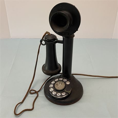 American Bell Electric Dial Candlestick Telephone
